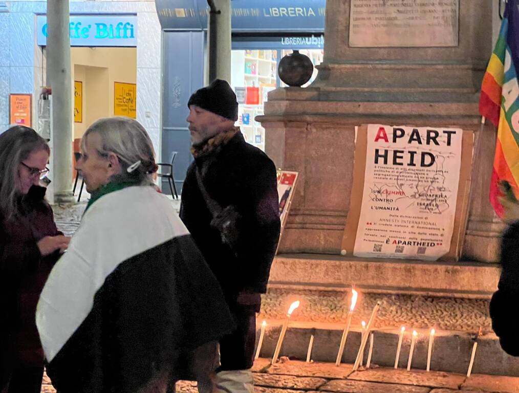 Varese - Varese senza frontiere in piazza per la Palestina