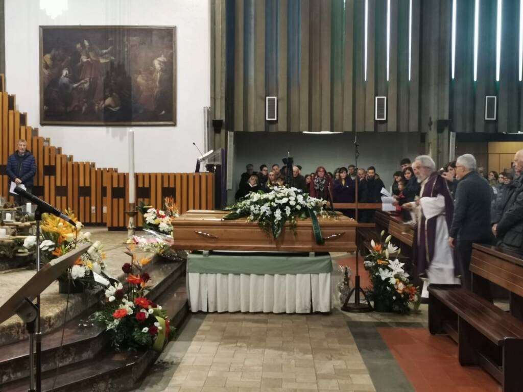 A Castiglione Olona i funerali di Luca Floreani