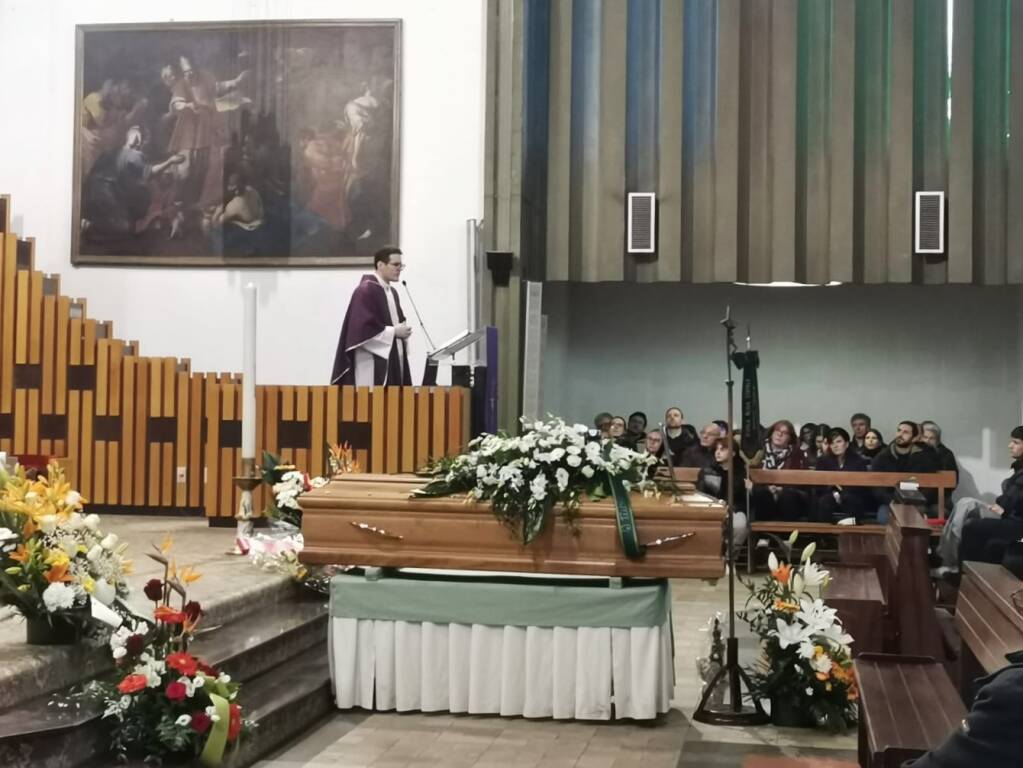 A Castiglione Olona i funerali di Luca Floreani