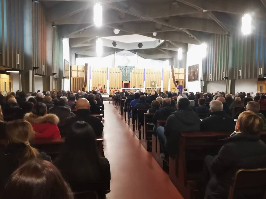 A Castiglione Olona i funerali di Luca Floreani