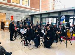 Alle Gallerie Cantoni di Legnano il corpo bandistico di Legnano