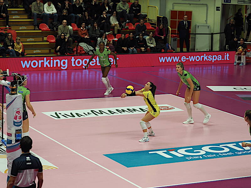 Uyba Busto Arsizio - Volley Bergamo 3-1