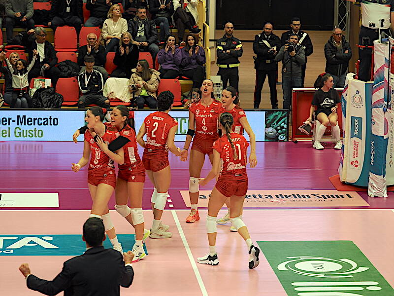Uyba Busto Arsizio - Volley Bergamo 3-1