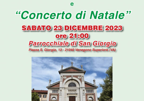 Serata di solidarietà e concerto di natale