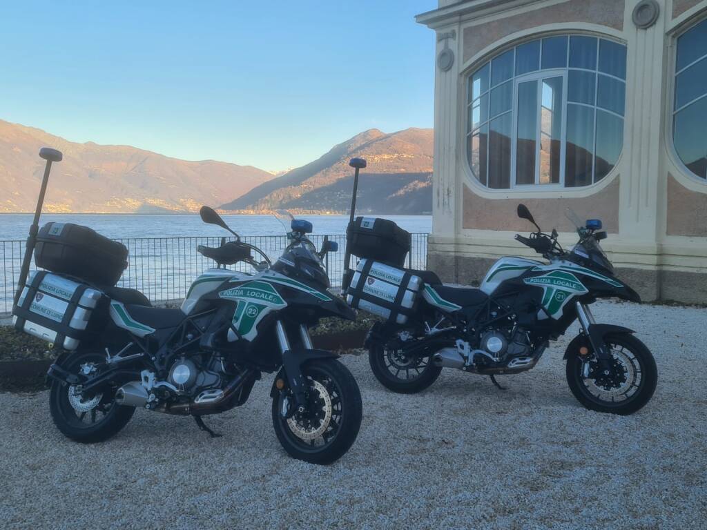 I nuovi “bolidi“ in servizio alla Polizia locale di Luino