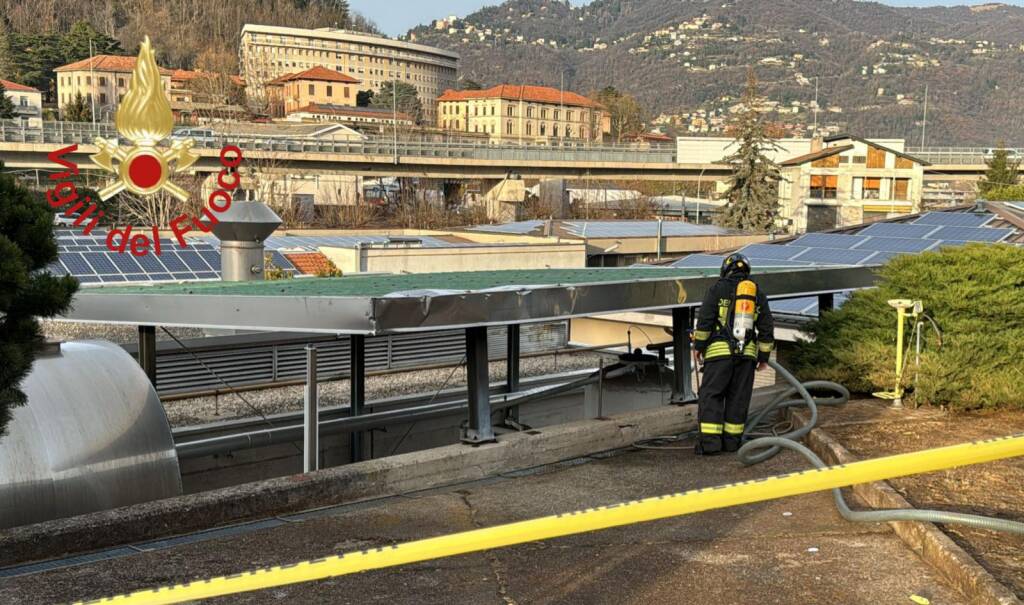 La nube di sostanze irritanti fuoriuscita da una cisterna di Como