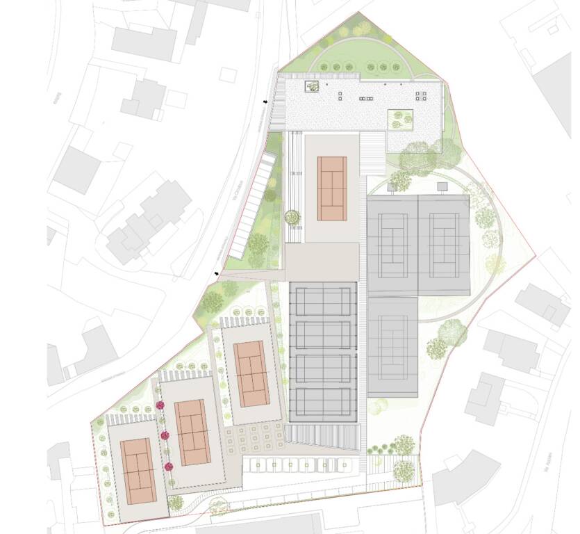 Tennis Club Le Bettole: le immagini di come diventerà