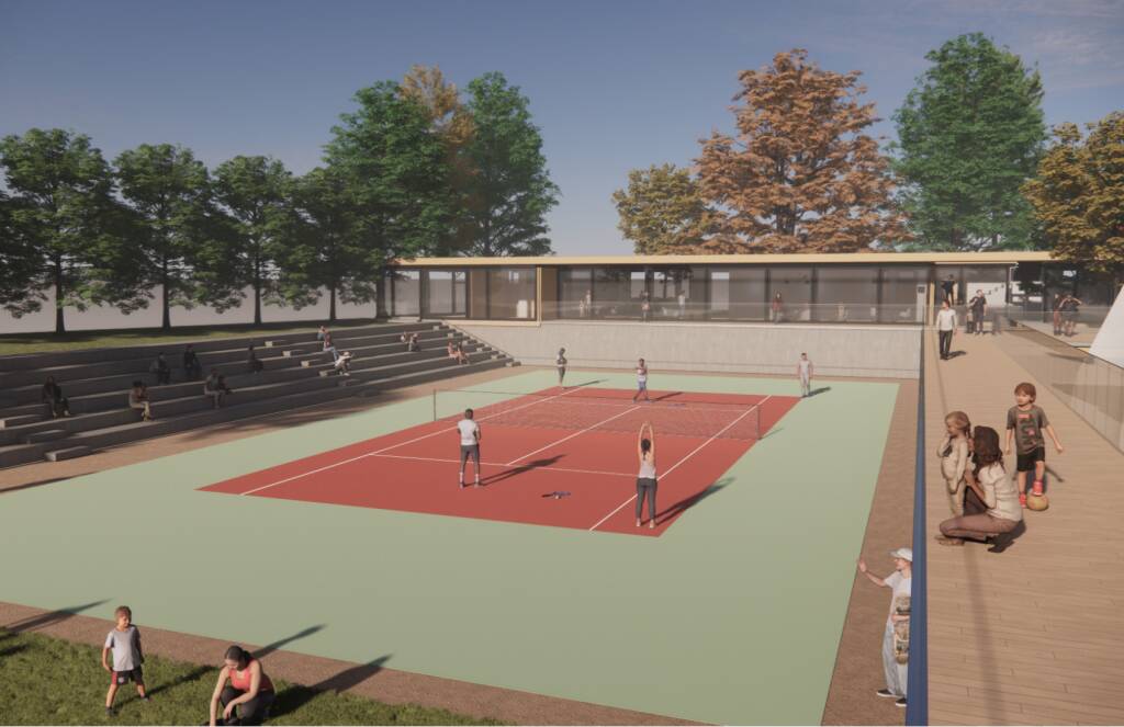 Tennis Club Le Bettole: le immagini di come diventerà