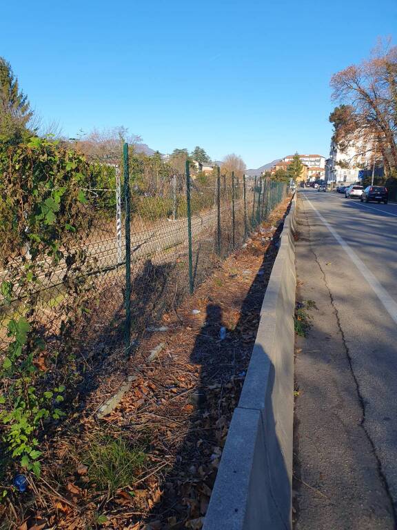 "Degrado e sporcizia in via Gasparotto, il Comune di Varese intervenga"