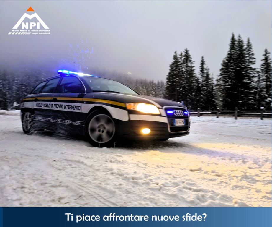 Diventa Volontario di Protezione Civile 