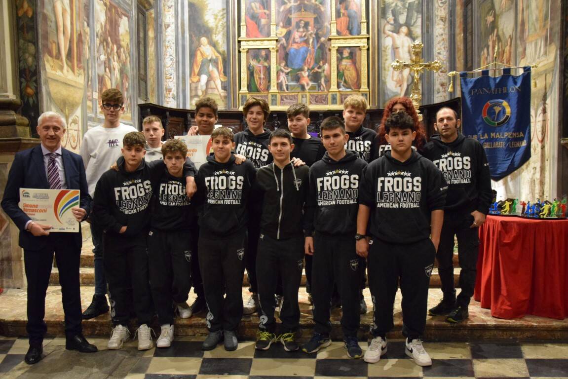 Festeggiato e premiato lo sport legnanese