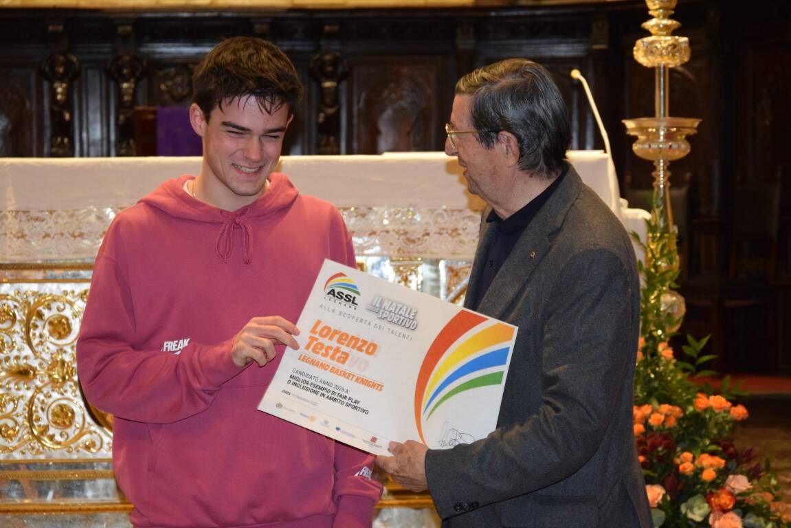 Festeggiato e premiato lo sport legnanese