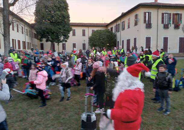 Il Piedibus di Natale a Gorla Minore 