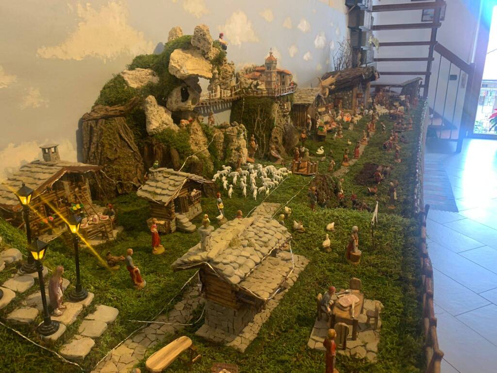 Il presepe di Dario Rossi a Morosolo