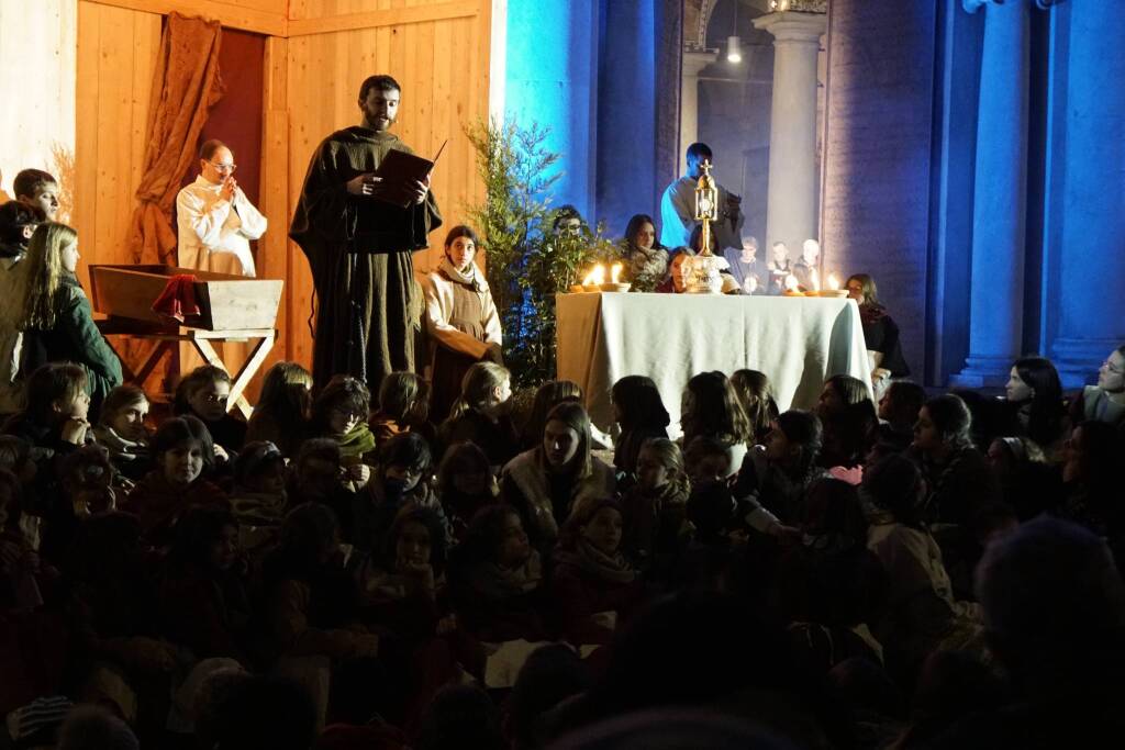 Il presepe vivente in san Vittore, a 800 anni del primo presepe vivente a Greccio