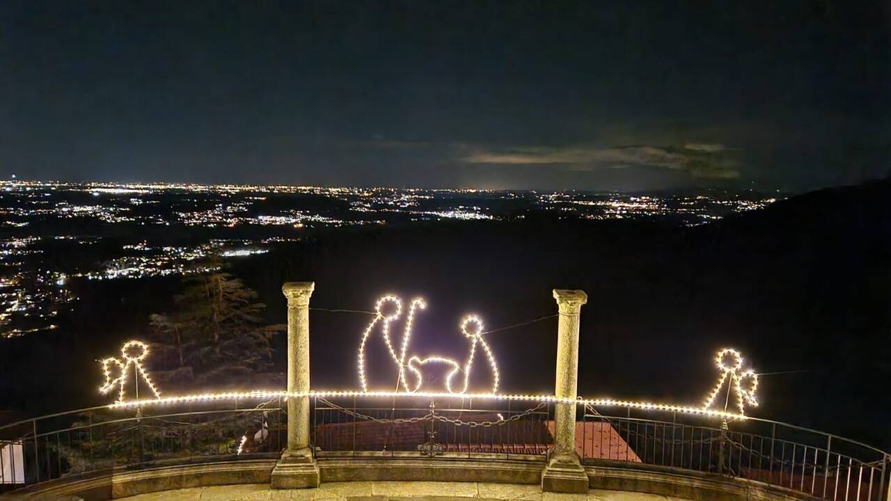 Il sacro monte si accende di Natale