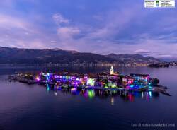 isola dei pescatori illuminata - foto Marco Benedetto Cerini