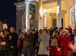 L'accensione dell'albero di Natale a Gerenzano 