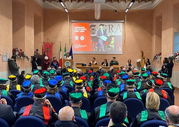 L'inaugurazione dell'anno accademico 2023-2024 dell'Università dell'Insubria