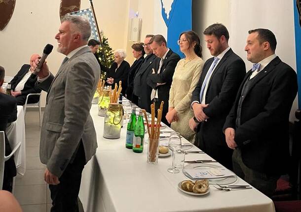 La cena di Natale 2023 nella Contrada Sant’Erasmo a Legnano