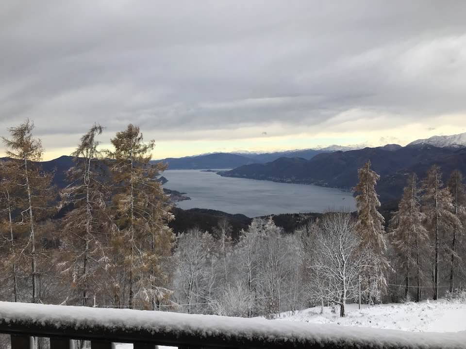 La neve a Pradecolo e Campo dei Fiori