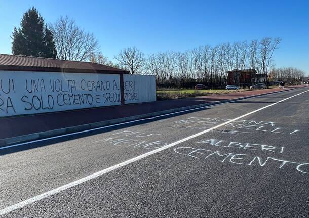 La nuova strada e il sottopasso di Sant'Anna a Busto Arsizio