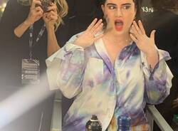 Con la finalista Maria Tomba