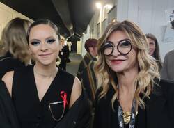 Con la presentatrice Francesca Michielin