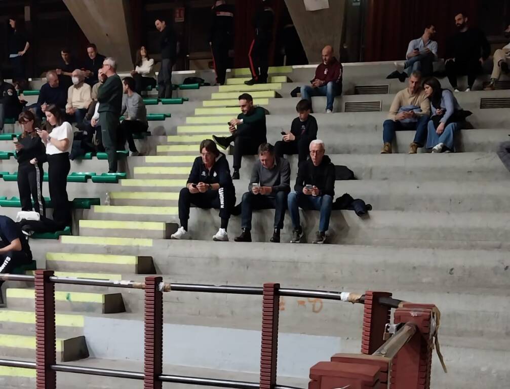 La sfida tra Legnano e Livorno nelle foro di un tifoso Knights
