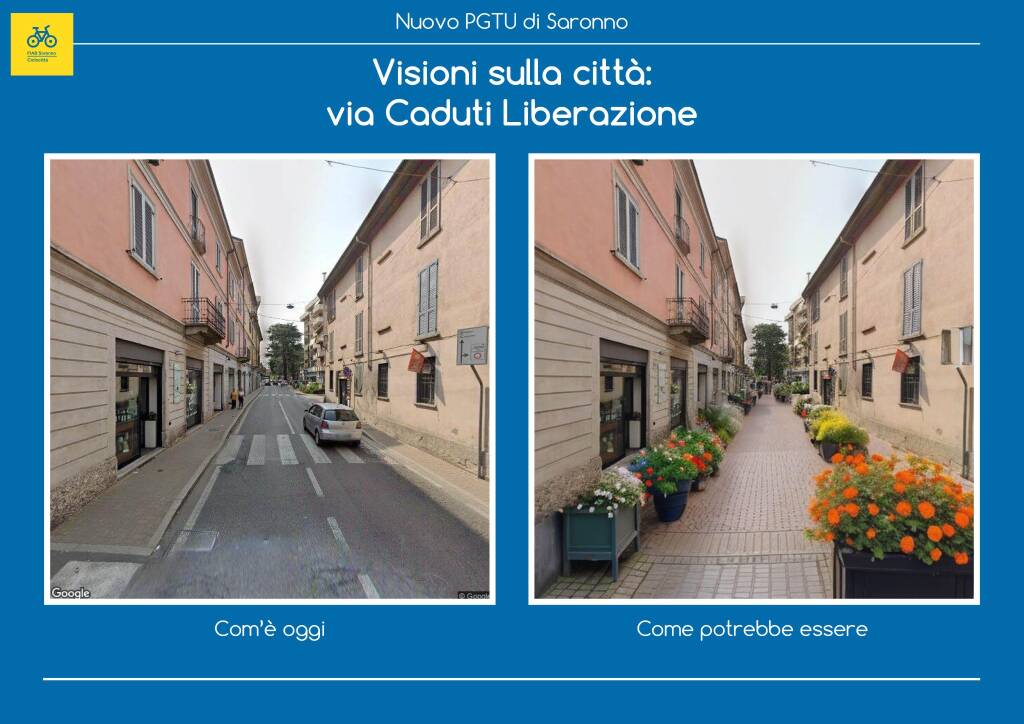 La trasformazione di Saronno, il prima e il dopo attraverso gli occhi della mobilità olandese