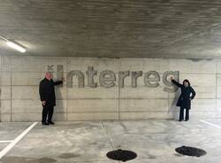Lavena Ponte Tresa - Inaugurato il nuovo parcheggio Interreg