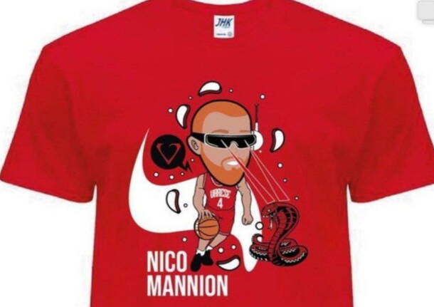 maglietta mannion red mamba