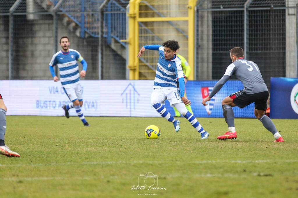 Pro Patria - Alessandria 1 a 1 (8.12.2022)
