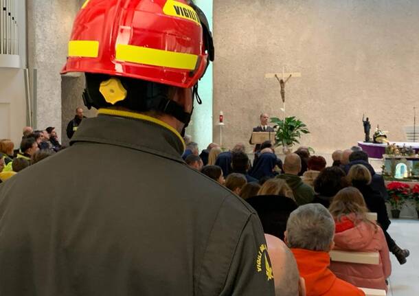 Santa Barbara 2023: la cerimonia nella chiesa Kolbe di Varese