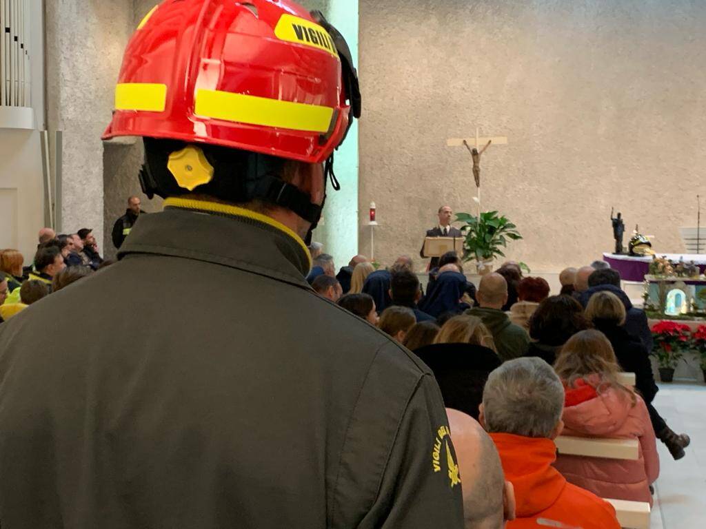 Santa Barbara 2023: la cerimonia nella chiesa Kolbe di Varese
