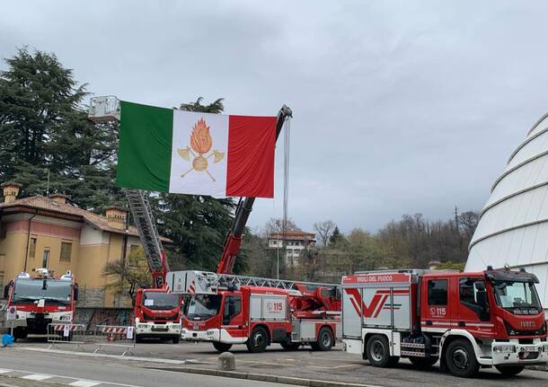 Santa Barbara 2023: la cerimonia nella chiesa Kolbe di Varese