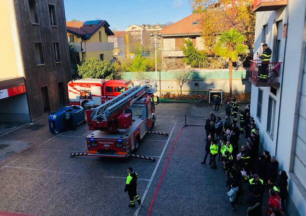 Vigili del Fuoco in festa per la patrona Santa Barbara