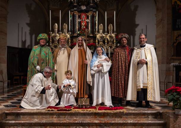 A Gerenzano la celebrazione dell'Epifania con la rievocazione dell'adorazione dei Magi