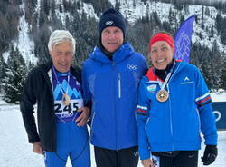 alfredo e lucia bianchetti sergej bubka mondiali master sci nordico sci di fondo