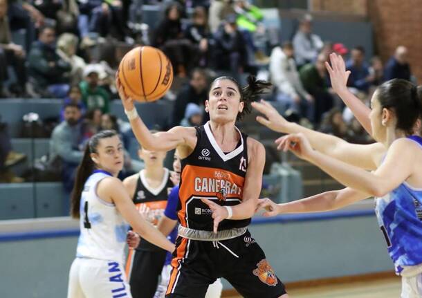 Basket femminile: la sfida tra le Bulldog e Basket Milano