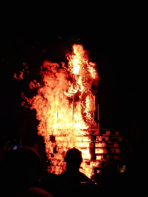 Il fuoco che accende l\'inverno.