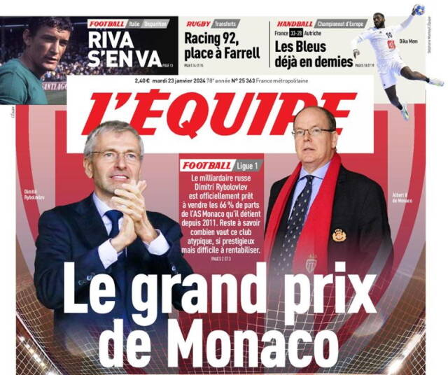 Gigi Riva, le prime pagine dei giornali