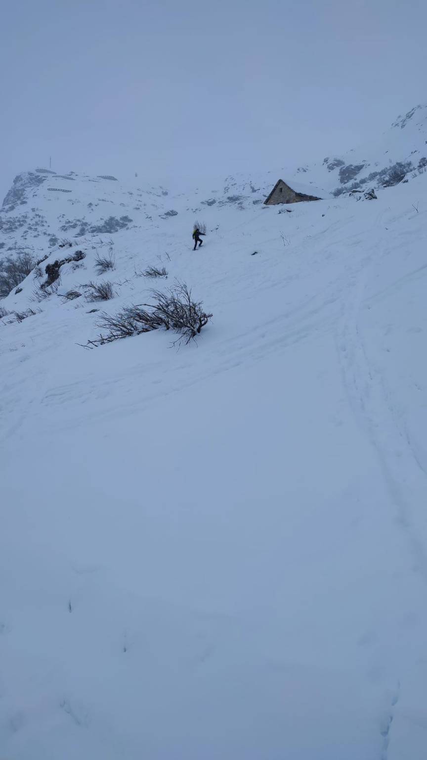 È arrivata la prima neve del 2024