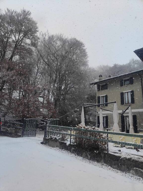 È arrivata la prima neve del 2024