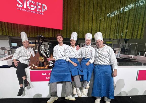 I capolavori di pasticceria dello IAL di Saronno brillano al Sigep Giovani 2024