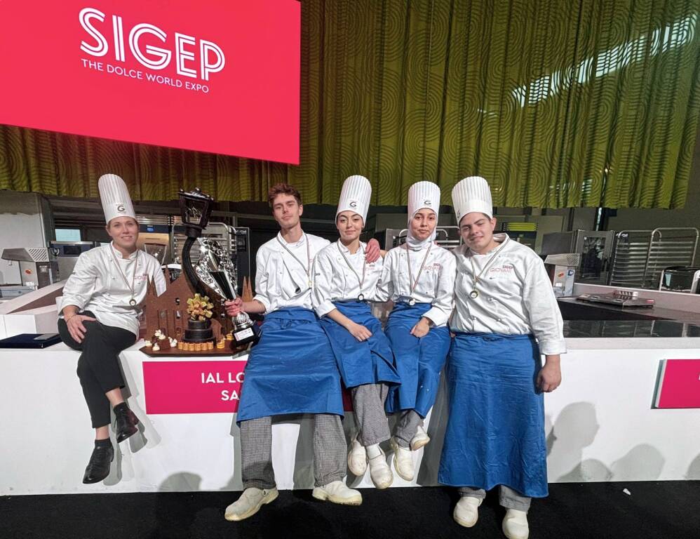 I capolavori di pasticceria dello IAL di Saronno brillano al Sigep Giovani 2024