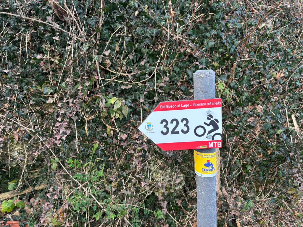 I nuovi percorsi ciclopedonali a Casciago