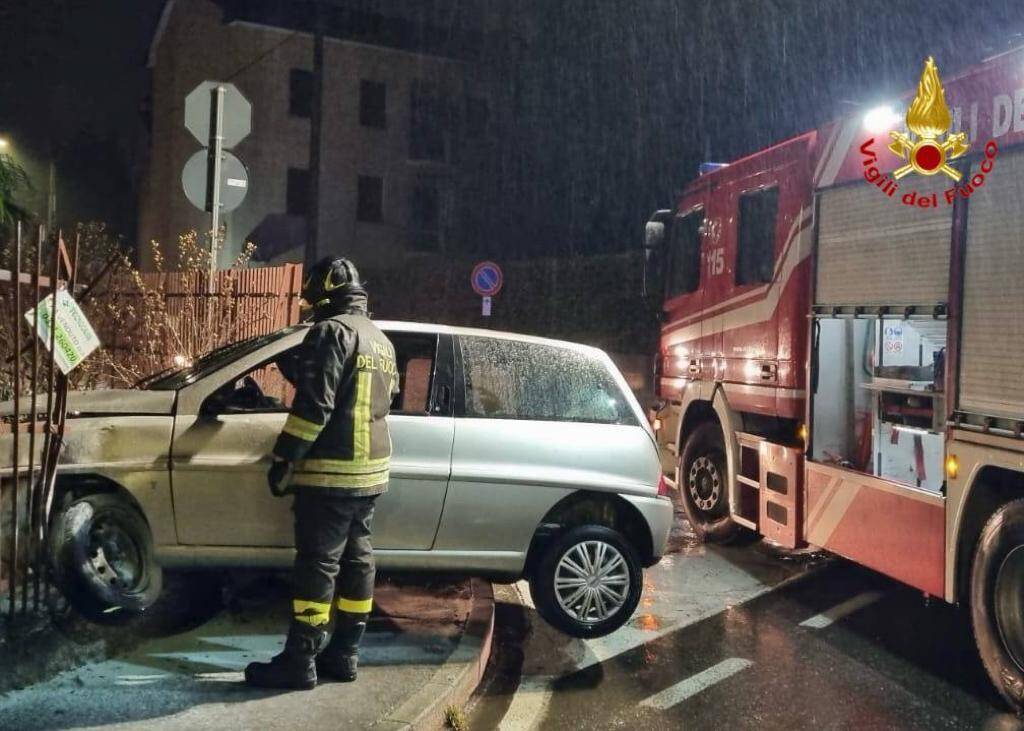 Incidente a cardano al campo