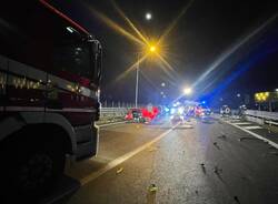Incidente nella notte lungo la A8 allo svincolo di Legnano