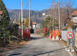 Induno Olona - Lavori in via Cesariano